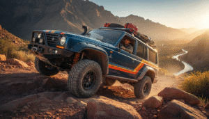 découvrez ce baroudeur tout-terrain imbattable sur les prix, offrant des performances 4x4 exceptionnelles grâce à un équipement optimisé pour toutes vos aventures.