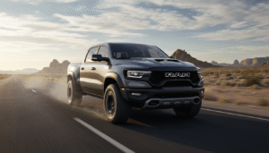 découvrez ce 4×4 thermique inarrêtable et imposant qui domine la route avec puissance, laissant l'électrification au second plan grâce à ses performances exceptionnelles.