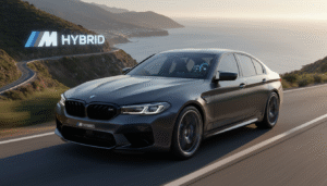 découvrez la nouvelle bmw m5 avec une puissance v8 réduite de 41 ch pour respecter la norme euro 7, tout en intégrant une hybridation discrète qui garantit des performances exceptionnelles sans compromis.