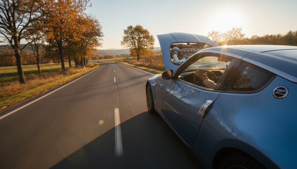 Nissan résiste : en 2026, la marque proposera toujours une voiture équipée d’un V6 de 426 ch et d’une authentique boîte manuelle 5 en 2026, nissan continue de surprendre en proposant une voiture avec un puissant moteur v6 de 426 ch et une boîte manuelle authentique, pour les amateurs de conduite traditionnelle.