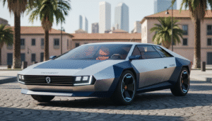 découvrez le peugeot polygon concept, une réinterprétation électrique néo-rétro de la légendaire 205, alliant design iconique et technologie d'avenir pour un rêve sur nos routes de demain.