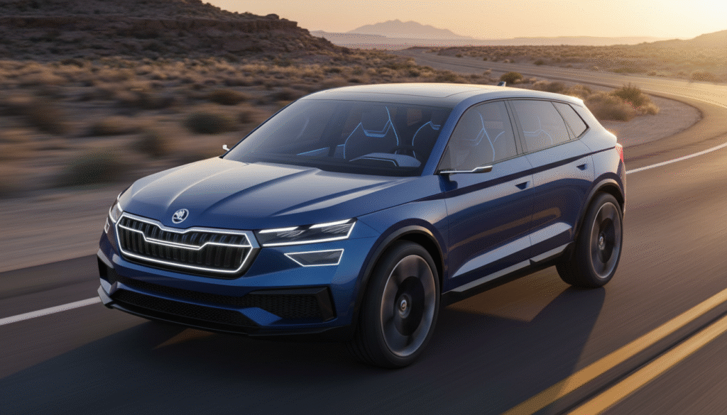 Skoda Kushaq 2026 : un SUV astucieux et spacieux qui surpasse le Kamiq, mais qui restera inaccessible en France 1 découvrez la skoda kushaq 2026, un suv ingénieux et spacieux qui dépasse le kamiq en performance et confort, bien qu'il ne sera pas disponible sur le marché français.