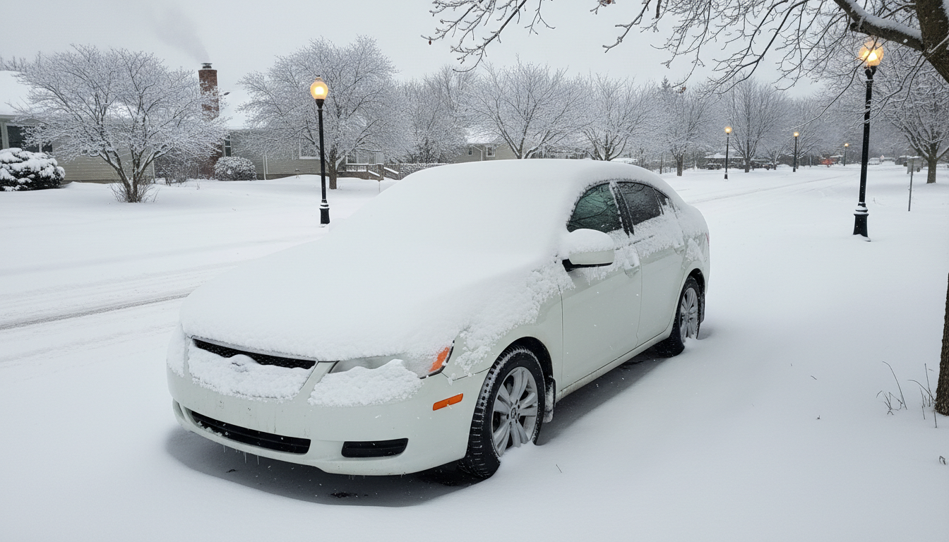 découvrez nos conseils pratiques pour déneiger efficacement votre voiture garée en extérieur durant une vague de froid et des chutes de neige, pour une conduite en toute sécurité.