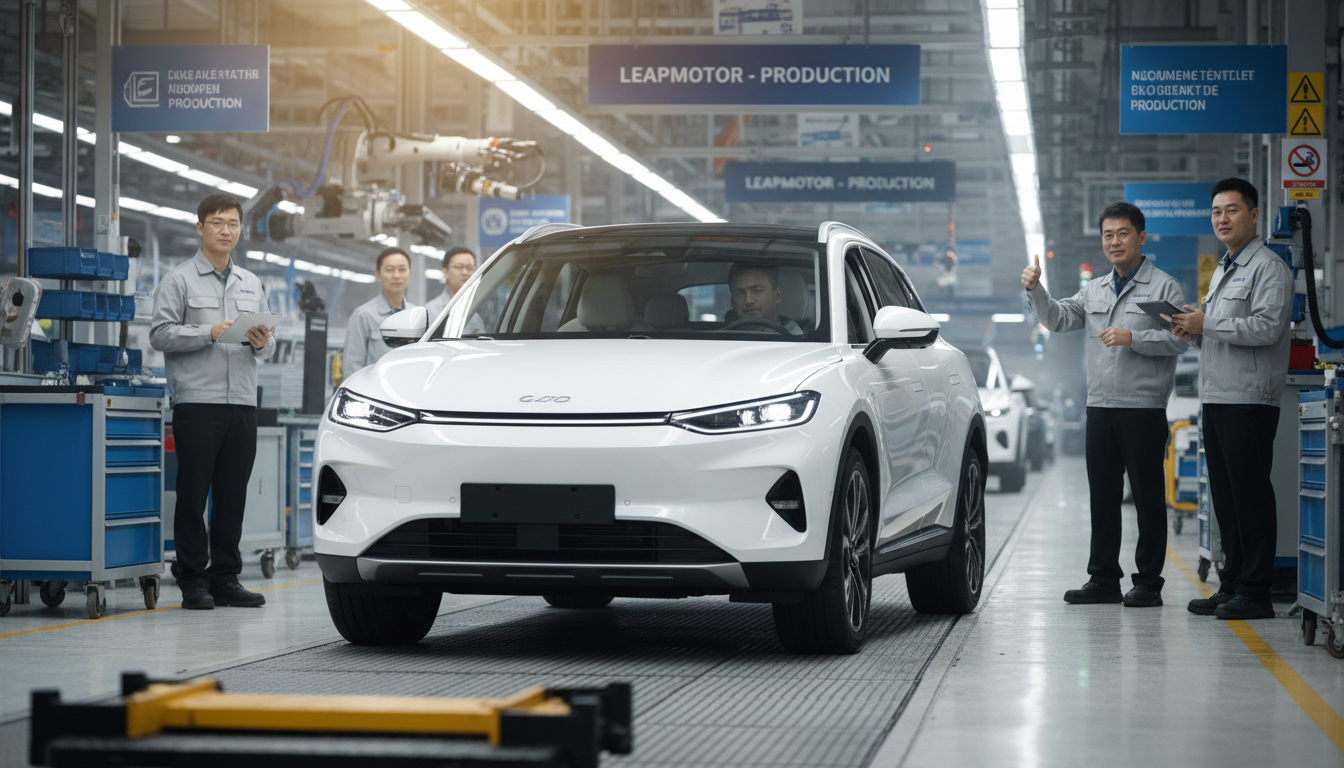 Leapmotor inaugure une nouvelle usine en Europe pour produire son SUV électrique à prix accessible 1 leapmotor inaugure une nouvelle usine en europe pour produire son suv électrique abordable, alliant innovation et accessibilité pour une mobilité durable.