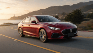 découvrez la mg7, la berline sportive au design inspiré de l'audi rs7, alliant élégance premium et prix abordable pour une expérience de conduite exceptionnelle.