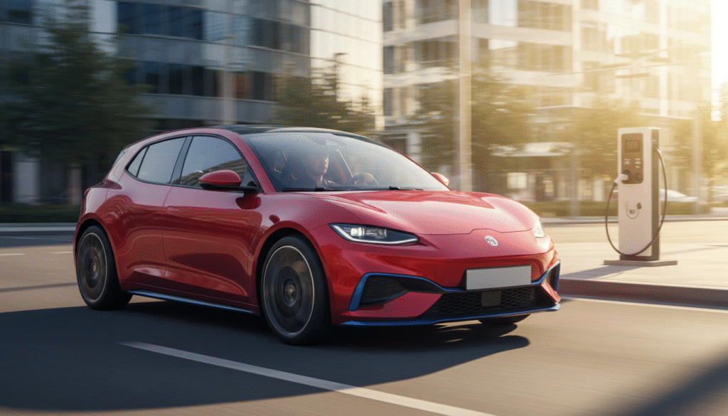 Une citadine électrique au caractère sportif : 410 km d’autonomie à prix défiant toute concurrence 1 découvrez une citadine électrique au design sportif offrant 410 km d’autonomie, alliant performance et prix imbattable pour une mobilité écologique accessible à tous.