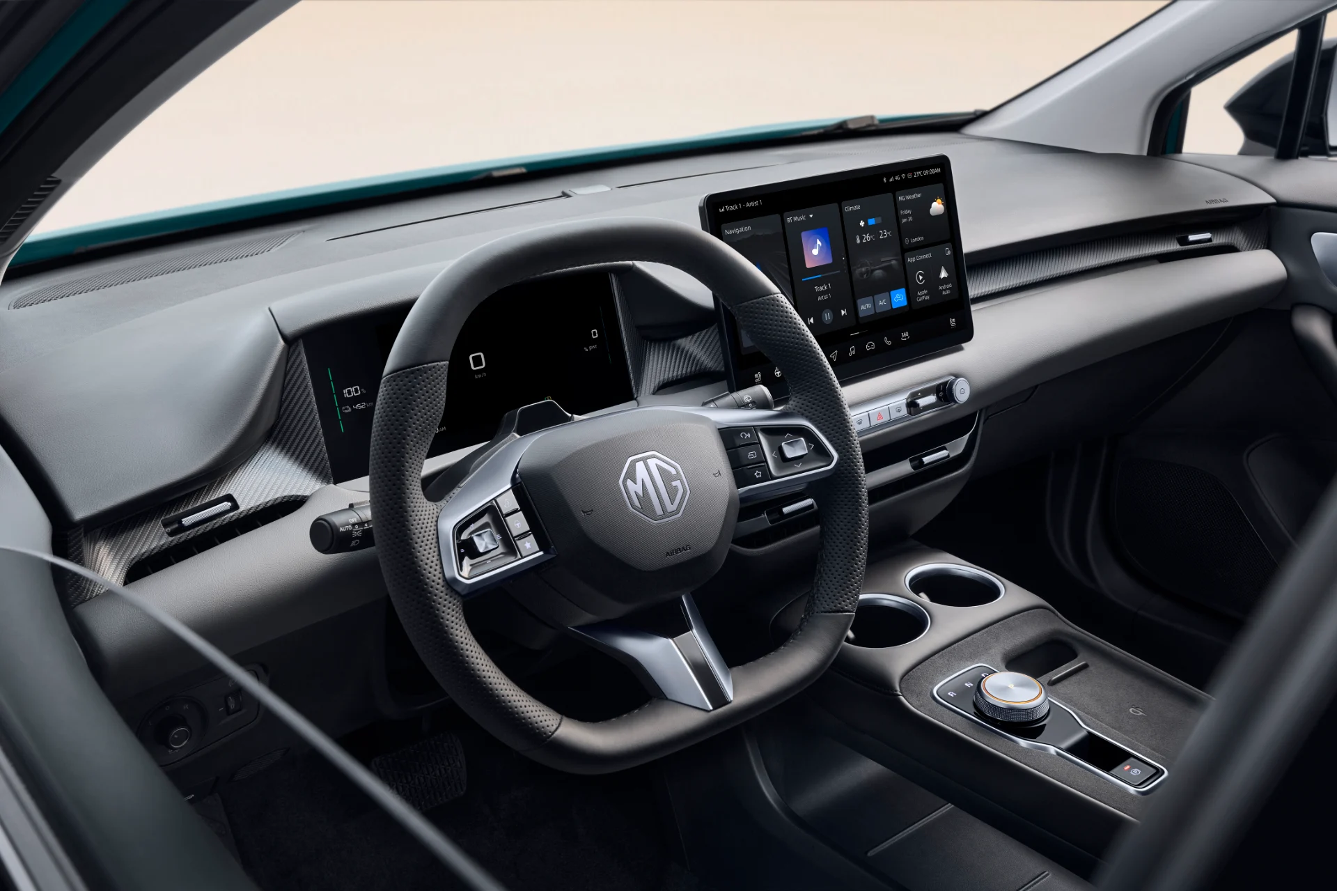 Cette MG4 incroyable : découvrez le bonus écologique de 6 000 euros pour tous en France ! 1 mg4 voiture electrique 2026 habitacle interieur