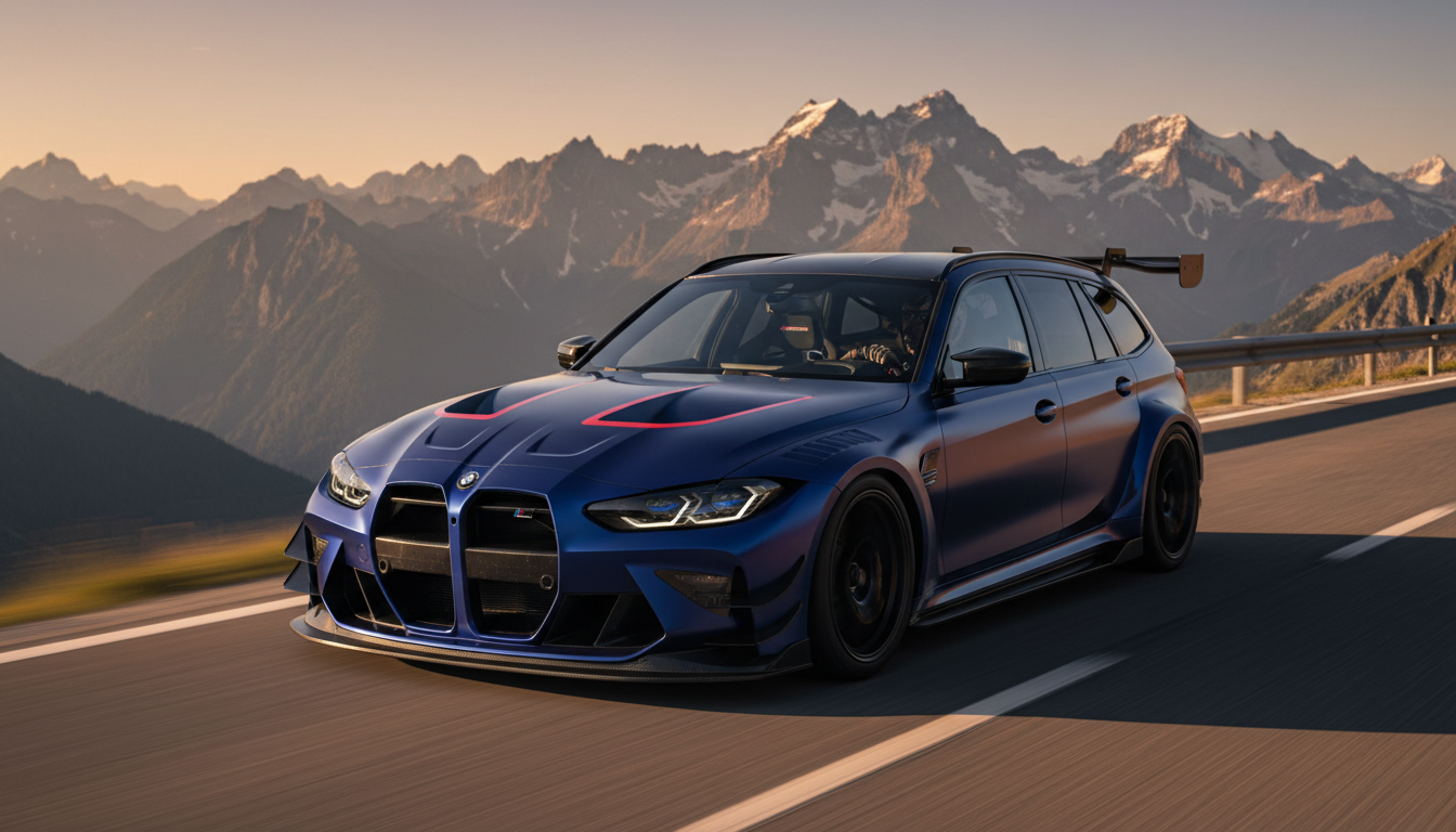 découvrez la nouvelle bmw m3 touring gt3, une révolution signée bmw qui allie performance extrême et design unique, conçue pour captiver les passionnés d'automobile les plus exigeants.