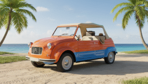 découvrez la citroën méhari électrique, la réédition moderne et écologique de l’iconique modèle, disponible dès aujourd’hui pour une expérience de conduite unique et respectueuse de l’environnement.