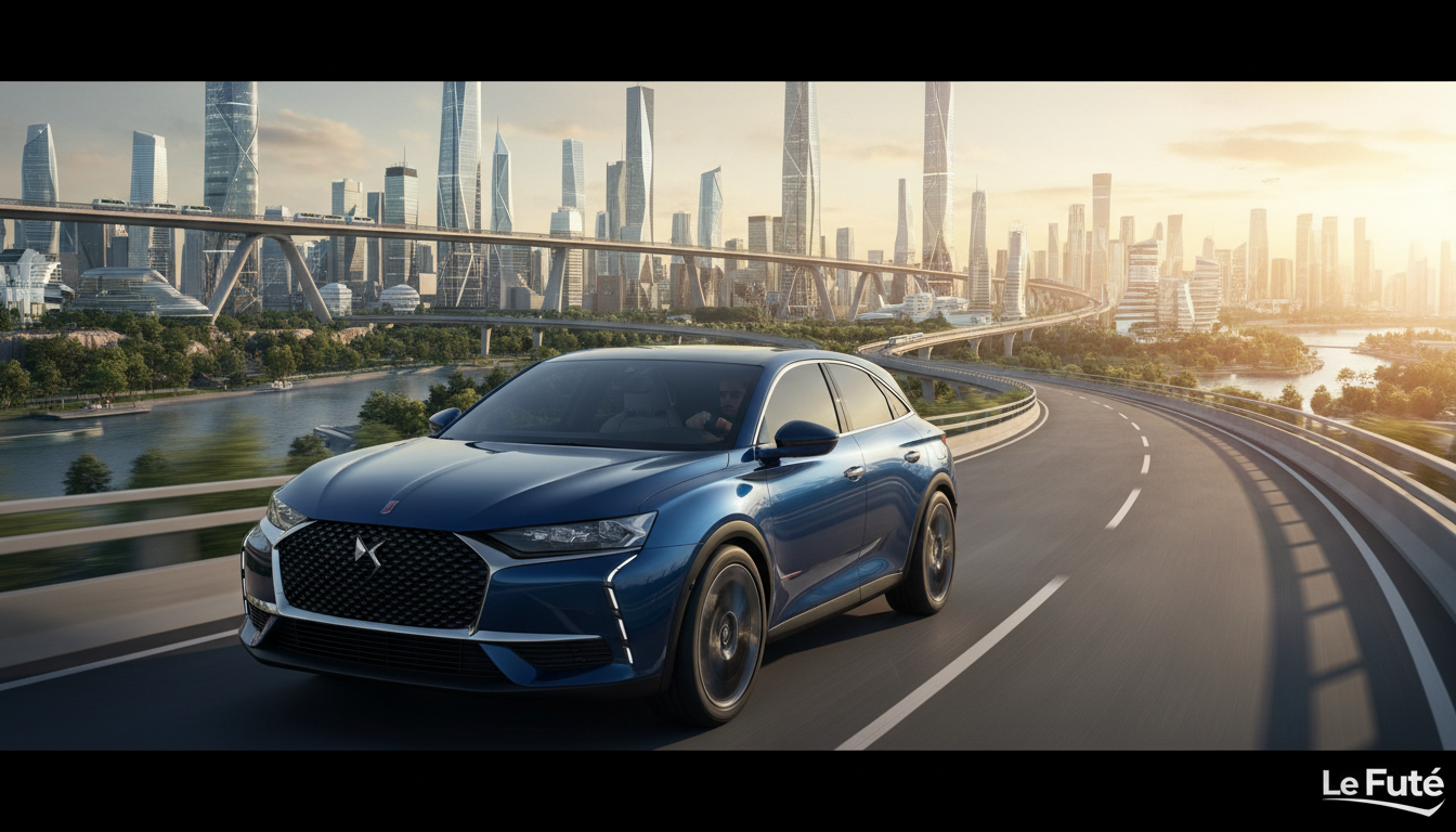 DS Automobiles présente la N°7 : le crossover compact qui incarne le futur de la marque 1 découvrez la ds n°7, le crossover compact innovant de ds automobiles qui incarne le futur de l'élégance, de la technologie et de la performance.