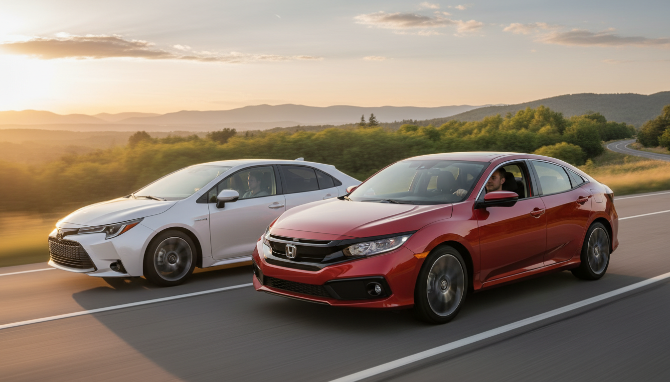 Honda Civic vs Toyota Corolla : quel hybride fiable choisir dès 33 750 € ? 1 comparez la honda civic et la toyota corolla hybrides, découvrez leurs points forts et choisissez le modèle fiable qui correspond à votre budget dès 33 750 €.