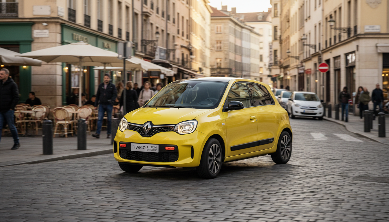 La nouvelle Renault Twingo, une des citadines les plus abordables du marché, prête à séduire et à attirer tous les regards 1 découvrez la nouvelle renault twingo, une citadine abordable alliant style, agilité et innovation, conçue pour séduire et capter tous les regards en ville.