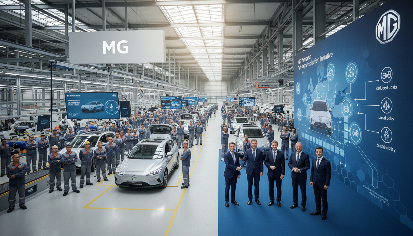 MG optimise sa production européenne pour échapper aux taxes douanières chinoises 1 mg restructure sa production en europe afin d'éviter les taxes douanières chinoises et renforcer sa compétitivité sur le marché international.