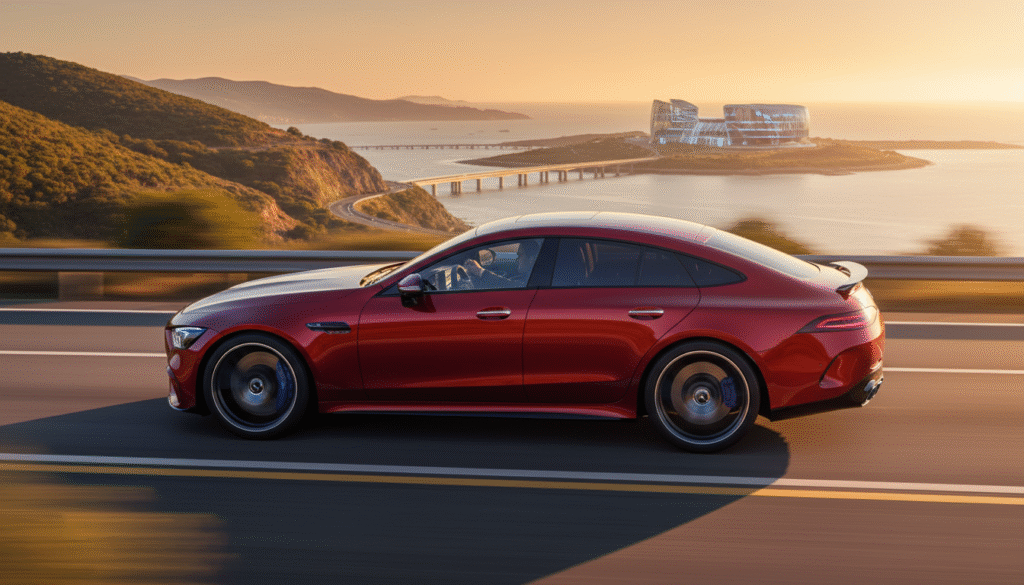 Mercedes-AMG GT 4 Coupé : Plus de 1 000 chevaux électriques pour défier Porsche, Tesla et leurs rivaux 41 découvrez la mercedes-amg gt 4 coupé, une sportive électrique de plus de 1 000 chevaux prête à défier porsche, tesla et leurs concurrents sur la route et sur circuit.