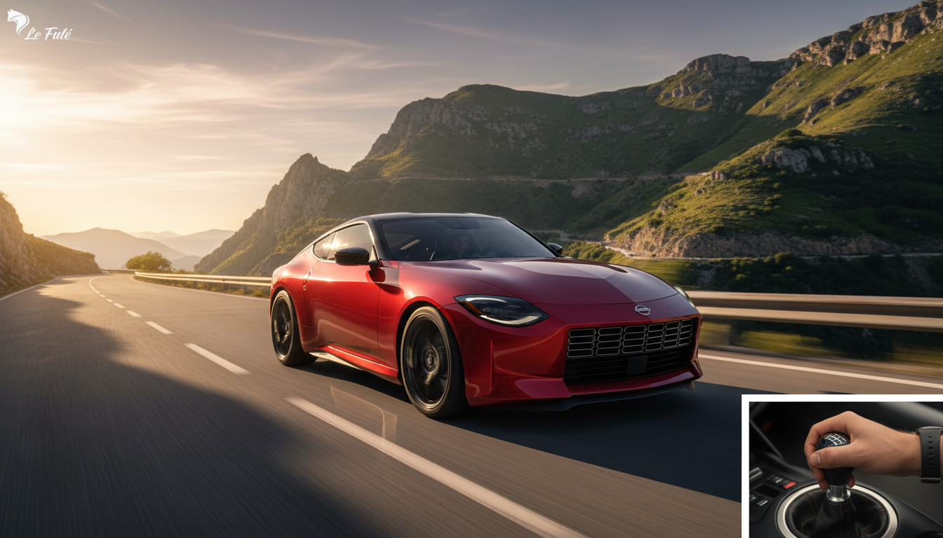 Nissan Z 2027 : le dernier samouraï refait sa légende, exclusif en Europe mais toujours fidèle à la boîte manuelle 1 découvrez la nissan z 2027, le dernier samouraï qui renouvelle sa légende. exclusivement disponible en europe, elle conserve sa transmission manuelle pour une expérience de conduite authentique et sportive.