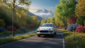 découvrez pourquoi porsche ne prévoit pas encore de transformer son suv emblématique en un modèle 100 % électrique, explorant les défis et les stratégies de la marque allemande.