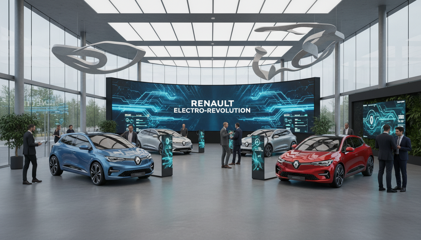 Renault met fin aux ventes de voitures thermiques en Europe et s'engage pleinement vers l'électrique 1 renault annonce l'arrêt des ventes de voitures thermiques en europe pour se concentrer entièrement sur le développement et la commercialisation de véhicules électriques.