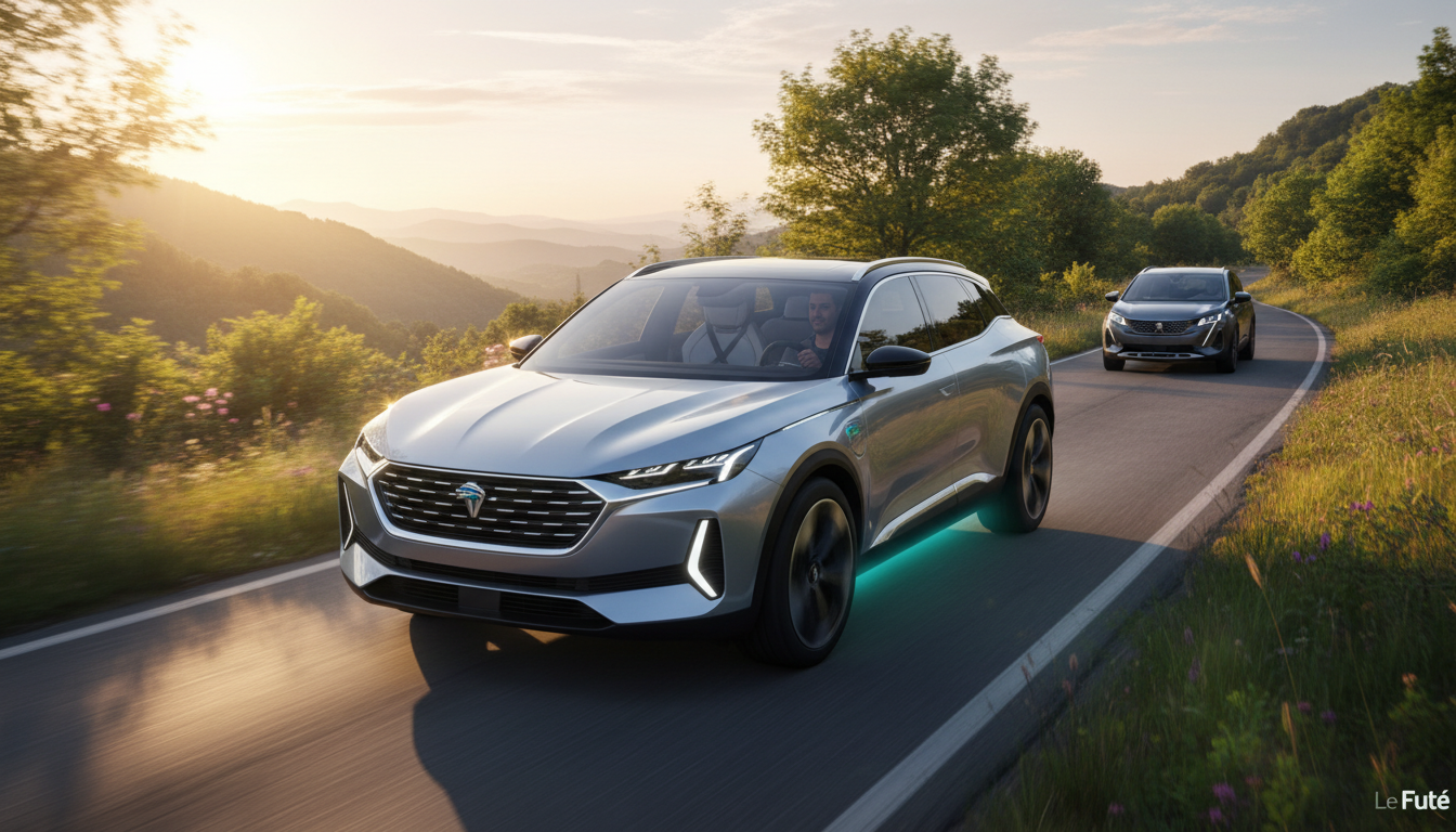 SUV ECO : plus spacieux qu'une Peugeot 3008, hybride puissant de plus de 200 ch, boîte automatique, consommation record de 5,3 l/100 km et 9 000 € d'économies – un modèle unique sur le marché 1 découvrez le suv eco, plus spacieux qu'une peugeot 3008, doté d'un moteur hybride puissant de plus de 200 ch, d'une boîte automatique, avec une consommation record de seulement 5,3 l/100 km et 9 000 € d'économies. un modèle unique sur le marché alliant performance, confort et économie.