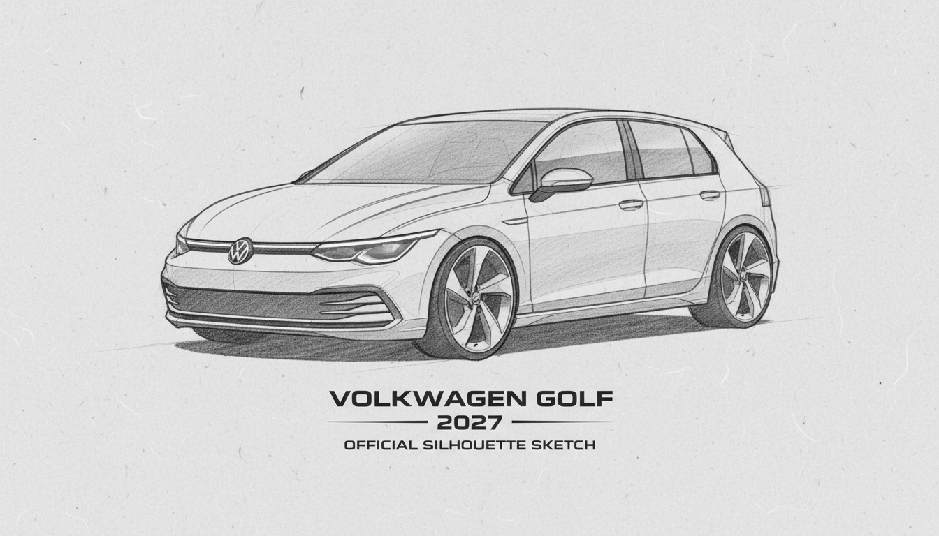 Volkswagen Golf 2027 : la première image dévoilée d'une révolution audacieuse pour dominer le marché européen 1 découvrez la volkswagen golf 2027, une révolution audacieuse dévoilée en avant-première, prête à dominer le marché européen avec un design innovant et des technologies de pointe.