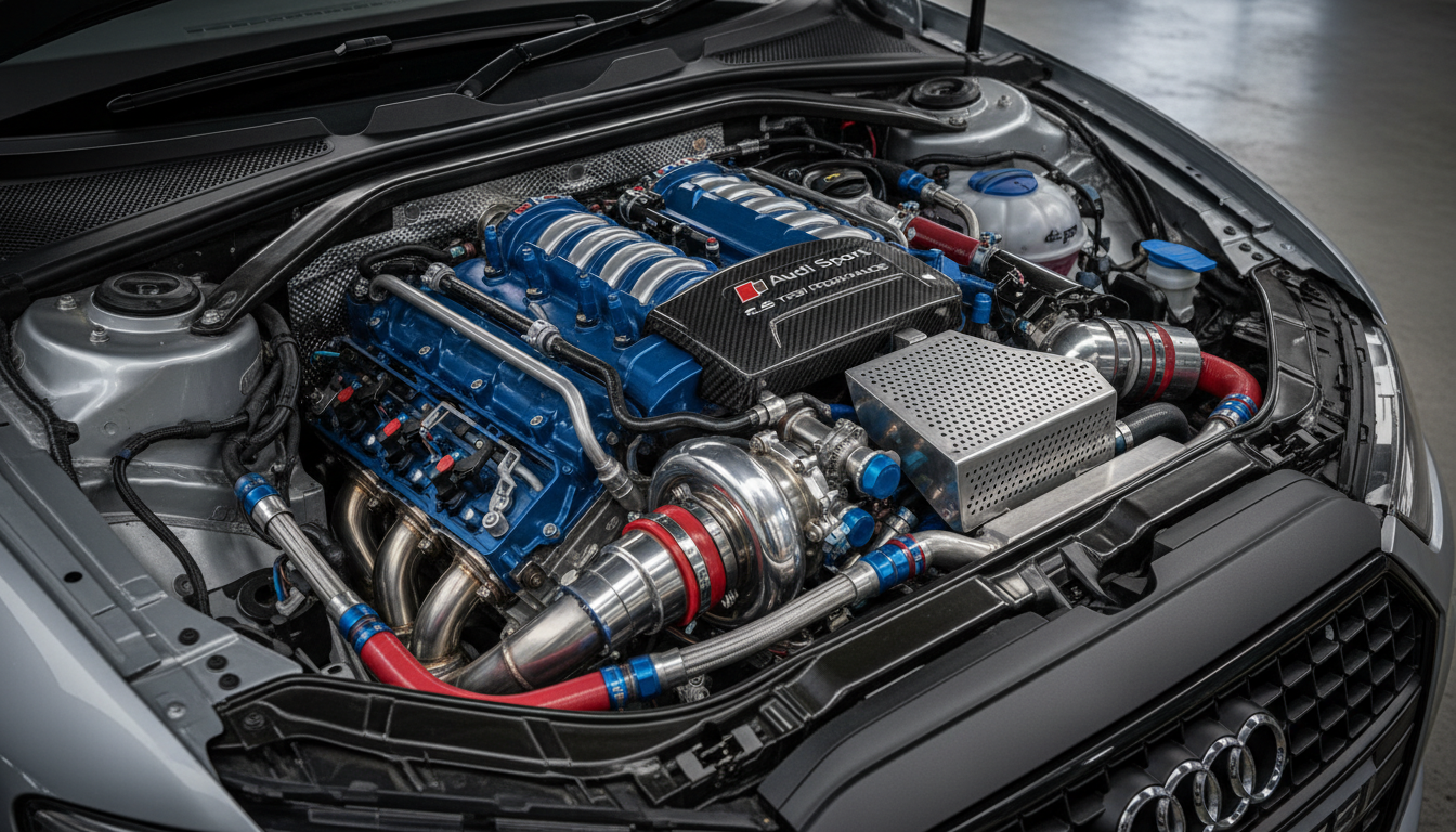 Audi pourrait relancer le moteur « hors normes » de plus de 400 chevaux et 5 cylindres du groupe Volkswagen 1 audi envisagerait de relancer son moteur exceptionnel de plus de 400 chevaux et 5 cylindres, un modèle emblématique du groupe volkswagen.