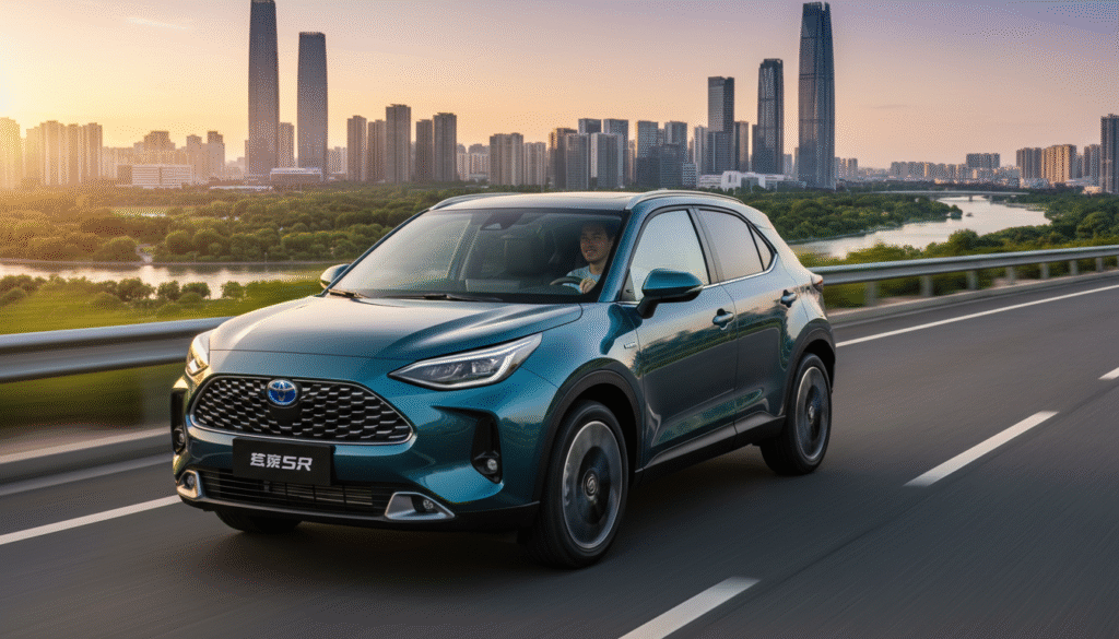 Ce SUV compact chinois à moins de 30 000 € s’inspire de la Toyota Yaris Cross et séduit avec son moteur hybride performant 80 découvrez ce suv compact chinois abordable à moins de 30 000 €, inspiré par la toyota yaris cross, offrant un moteur hybride performant pour une conduite économique et moderne.