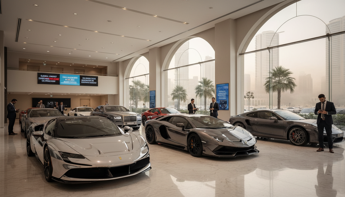 Conflit États-Unis-Iran : baisse de 30% des ventes de voitures de luxe à Dubaï malgré une clientèle aisée 1 le conflit entre les états-unis et l'iran entraîne une baisse de 30% des ventes de voitures de luxe à dubaï, affectant même une clientèle aisée malgré son pouvoir d'achat important.
