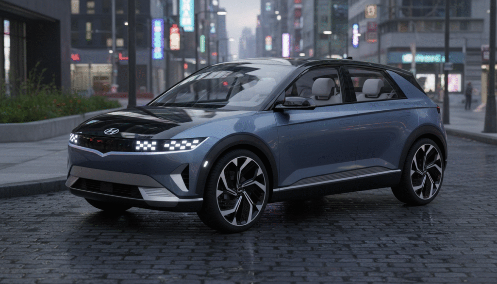 Découverte des premières images du SUV ultra-compact de Hyundai au design audacieux pour concurrencer les modèles chinois 32 découvrez les premières images du suv ultra-compact de hyundai au design audacieux, conçu pour rivaliser avec les modèles chinois sur le marché.