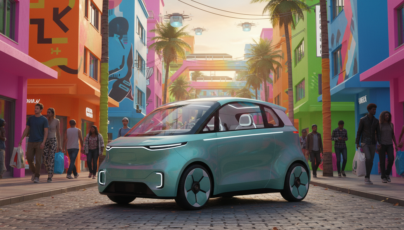 Ebro dévoile une citadine électrique inspirée de la Chery QQ3, au format comparable à la MG4, fabriquée en Europe 1 ebro présente une nouvelle citadine électrique, inspirée de la chery qq3 et de dimensions similaires à la mg4, entièrement fabriquée en europe pour allier design compact et performance écologique.