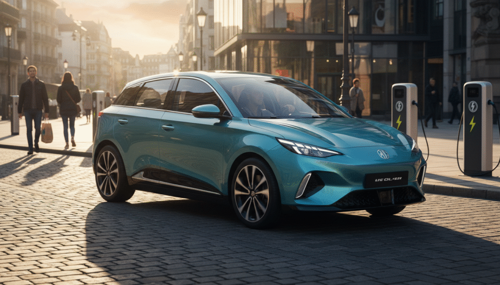 Ebro dévoile une citadine électrique inspirée de la Chery QQ3, au format comparable à la MG4, fabriquée en Europe 1 découvrez la nouvelle citadine électrique d'ebro, inspirée de la chery qq3 et au format similaire à la mg4, conçue et fabriquée en europe pour allier innovation et performance urbaine.