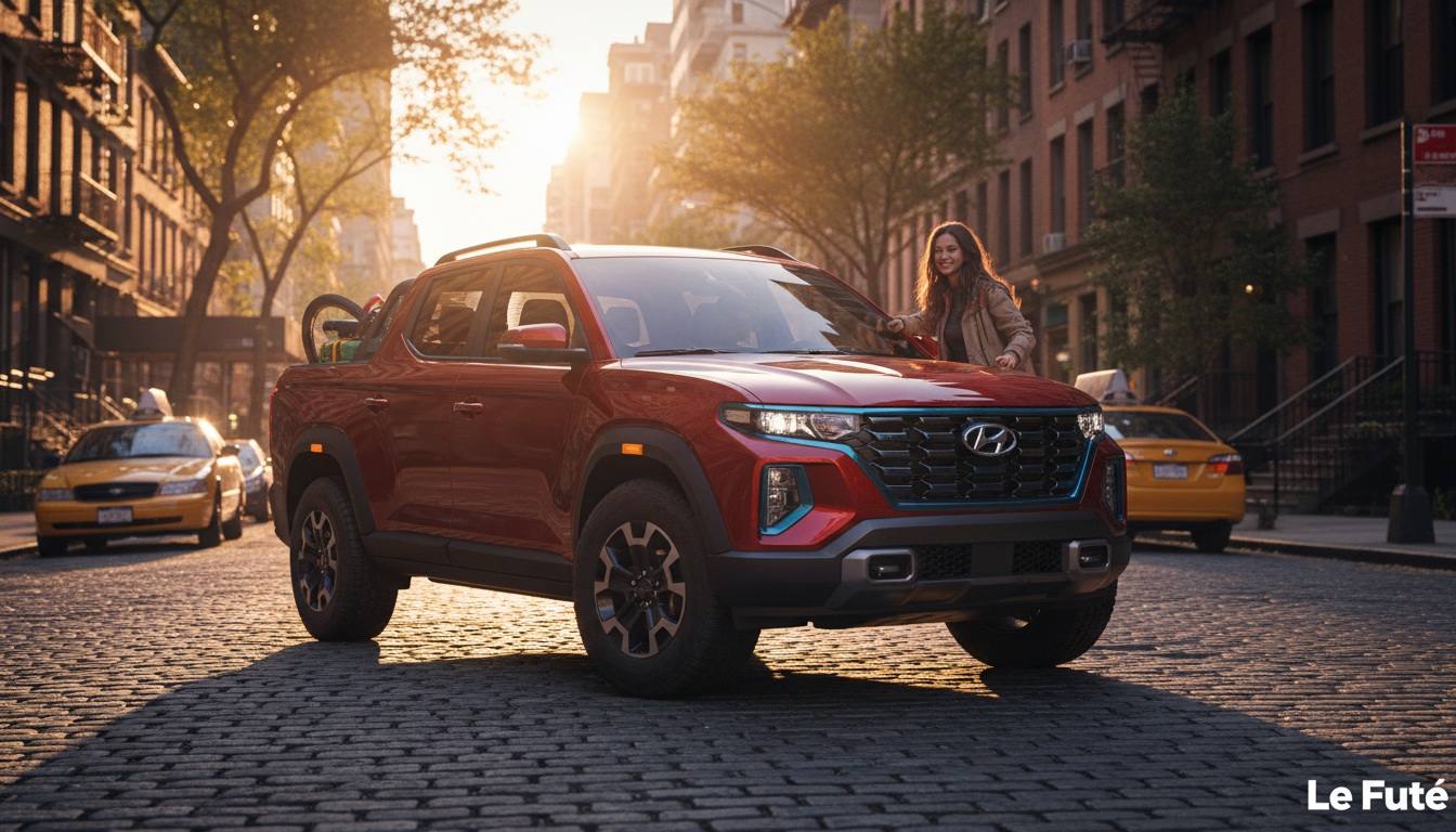 Hyundai dévoile à New York un nouveau 4×4 sur châssis à longerons pour rivaliser avec le Ford F-150 1 hyundai présente à new york un nouveau 4×4 robuste sur châssis à longerons, conçu pour concurrencer directement le ford f-150 sur le marché des pickups.