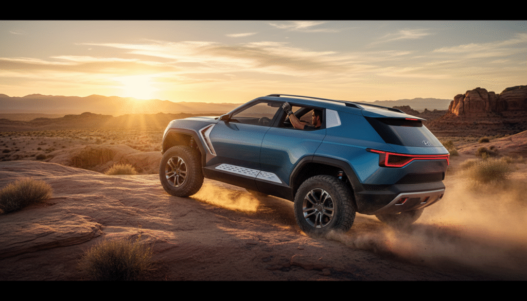 Hyundai présente le Boulder Concept : un coup d'œil avant-gardiste sur le design et la performance tout-terrain 6 découvrez le hyundai boulder concept, une vision avant-gardiste alliant design innovant et performance exceptionnelle pour les aventures tout-terrain.