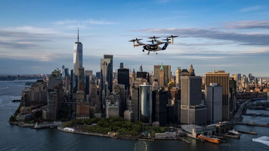 Ces taxis volants électriques arrivent enfin à New York : oubliez le trafic, vivez l'extase ! 1 Les taxis volants électriques arrivent à New York : entre 2 h de trafic et 7 min de vol, la question est vite répondue