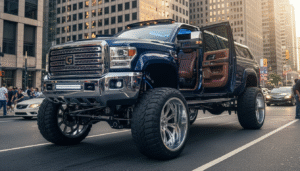 découvrez comment l'europe renforce ses normes antipollution tandis qu'un américain débarque avec un impressionnant pick-up v8 6,7 litres équipé de pneus géants de 46 pouces et d'un réservoir de 182 litres, défiant les règles en vigueur.