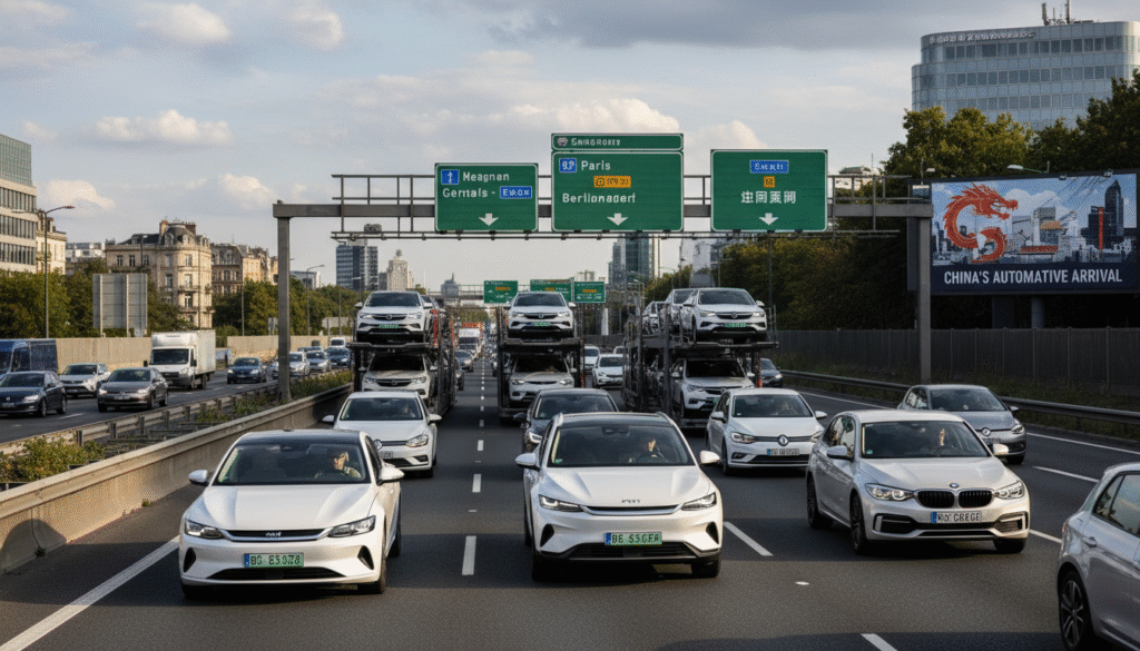 L'Europe s'inquiète de l'invasion des voitures chinoises, tandis qu'une nouvelle usine pourrait bientôt voir le jour sur le sol européen 5 l'europe exprime ses préoccupations face à la montée des voitures chinoises sur son marché, tout en envisageant la construction prochaine d'une nouvelle usine automobile sur son sol.