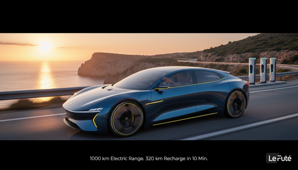 La première voiture électrique européenne franchit le cap des 1 000 km d’autonomie, avec une recharge ultra-rapide de 320 km en seulement 10 minutes 53 découvrez la première voiture électrique européenne qui dépasse les 1 000 km d'autonomie et se recharge ultra-rapidement : 320 km en seulement 10 minutes, une révolution pour la mobilité électrique.