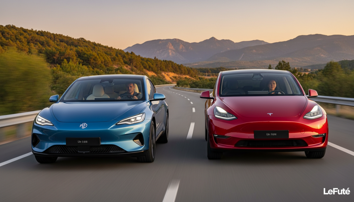 Le MGS6 EV chinois défie le Tesla Model Y, infligeant à Elon Musk une confrontation des plus embarrassantes 1 découvrez comment le mgs6 ev chinois rivalise avec le tesla model y, mettant elon musk face à un défi électrisant et une confrontation inattendue.