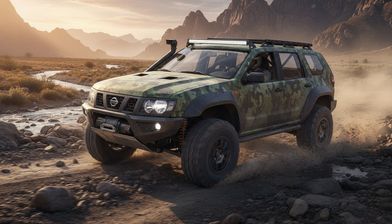 Le Nissan Terrano : le légendaire 4x4 japonais assemblé en Espagne, rival historique du Land Cruiser, fait son grand retour tant attendu 1 découvrez le nissan terrano, le légendaire 4x4 japonais assemblé en espagne, rival historique du land cruiser, qui fait enfin son grand retour tant attendu pour les amateurs d'aventure et de robustesse.