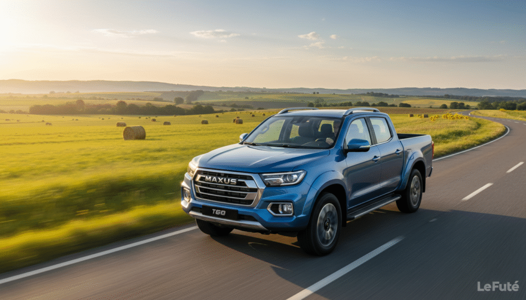 Maxus T60 Max : Nouveau pick-up diesel de 215 ch débarque en France, idéal pour le travail intensif et sans malus écologique 15 découvrez le maxus t60 max, nouveau pick-up diesel de 215 ch en france, parfait pour le travail intensif avec une performance optimale et sans malus écologique.