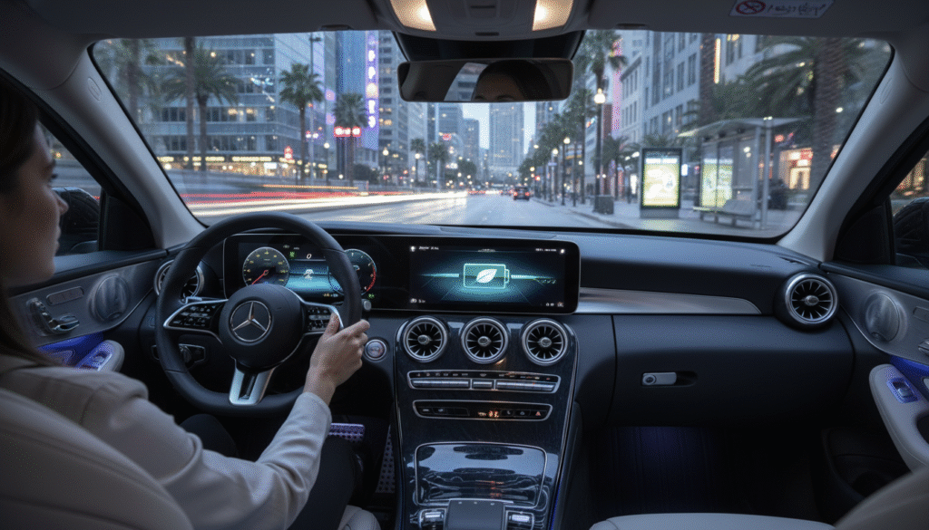 Mercedes abandonne le V8 AMG au profit d'un hybride 4 cylindres et équipe la Classe C d’un écran géant de 40 pouces : une décision controversée 43 mercedes opte pour un moteur hybride 4 cylindres en abandonnant le v8 amg et équipe la classe c d’un écran géant de 40 pouces, suscitant un vif débat parmi les passionnés.