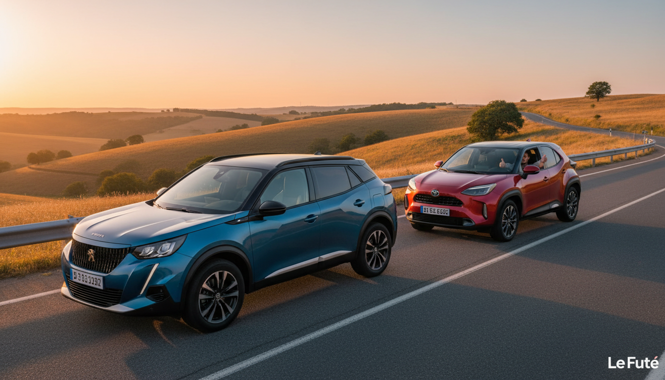 Peugeot 2008 et Toyota Yaris Cross : un écart de 4 000 € et le SUV français domine en matière d'espace 1 découvrez pourquoi le peugeot 2008 surpasse le toyota yaris cross avec un écart de 4 000 € et un espace intérieur supérieur, faisant du suv français un choix avantageux.