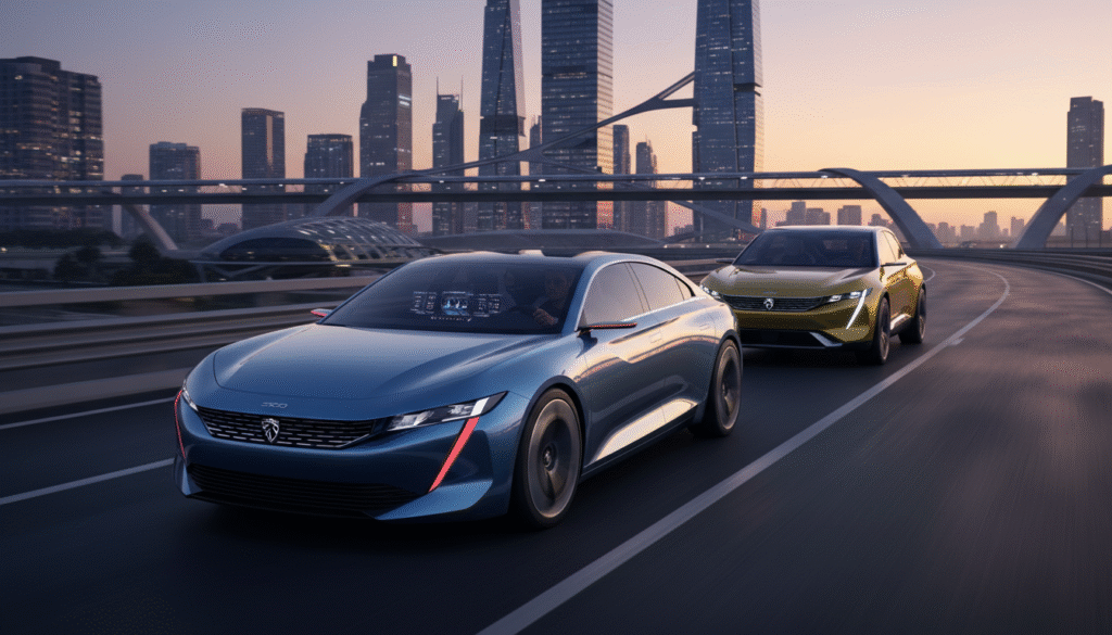 Peugeot présente ses concepts innovants annonçant la future 508 et son SUV électrique emblématique 10 découvrez les concepts innovants de peugeot qui préfigurent la future berline 508 et son suv électrique emblématique, alliant design avant-gardiste et technologies de pointe.