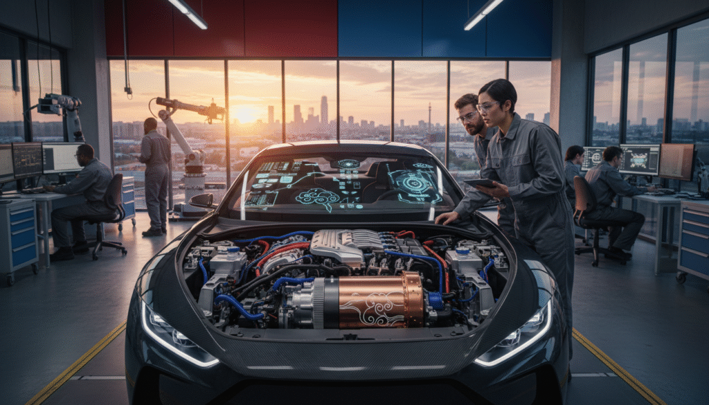 Stellantis réduit de moitié ses équipes d’ingénierie en Allemagne et explore l’intégration de technologies automobiles chinoises 57 stellantis réduit de moitié ses équipes d’ingénierie en allemagne et envisage l’intégration de technologies automobiles chinoises pour accélérer son innovation et adapter sa stratégie globale.