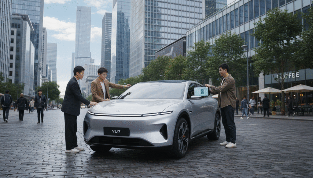 Un document officiel suggère l'arrivée imminente d'une version plus abordable du Xiaomi YU7 : lancement et spécifications encore inconnus 76 découvrez les dernières informations sur la possible sortie imminente d'une version plus abordable du xiaomi yu7, avec un document officiel suggérant son arrivée. lancement et spécifications restent à confirmer.