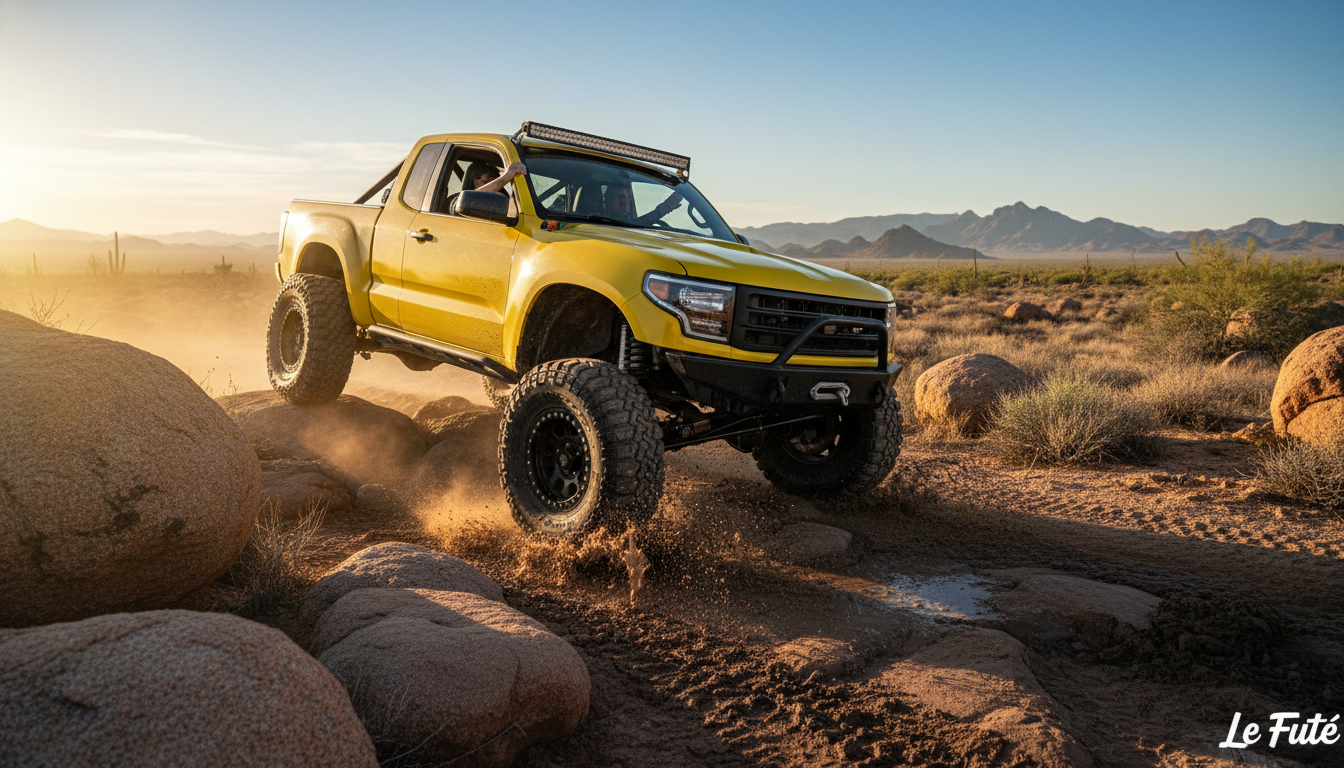 Un véritable 4×4 aux performances hors route impressionnantes : quel prix seriez-vous prêt à investir pour cette expérience unique ? 1 découvrez un véritable 4×4 aux performances hors route exceptionnelles. quel budget seriez-vous prêt à consacrer pour vivre cette expérience unique et inoubliable ?