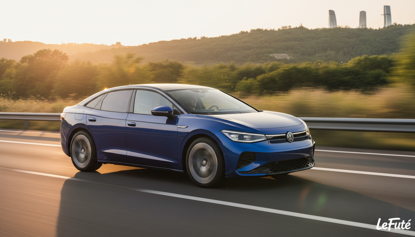 Volkswagen ID.7 : la berline électrique haut de gamme désormais accessible dès avril 2026 à moins de 50 000 € 1 découvrez la volkswagen id.7, la berline électrique haut de gamme accessible dès avril 2026 à moins de 50 000 €. alliez performance, élégance et technologie écologique pour une conduite d'exception.