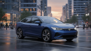 découvrez la volkswagen id.7, la berline électrique haut de gamme disponible dès avril 2026 à un prix attractif inférieur à 50 000 €. alliant performance et élégance, elle redéfinit la mobilité électrique accessible.