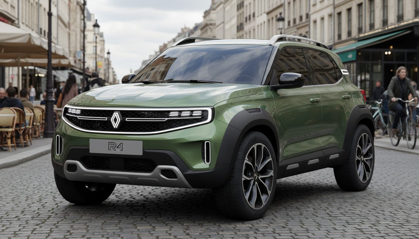 Au lieu du 4×4 attendu, voici la R4 classique la plus raffinée et captivante jamais conçue, un chef-d'œuvre à couper le souffle 1 découvrez la r4 classique la plus raffinée et captivante, un chef-d'œuvre automobile qui surprend au-delà du 4×4 attendu, alliant élégance et innovation.