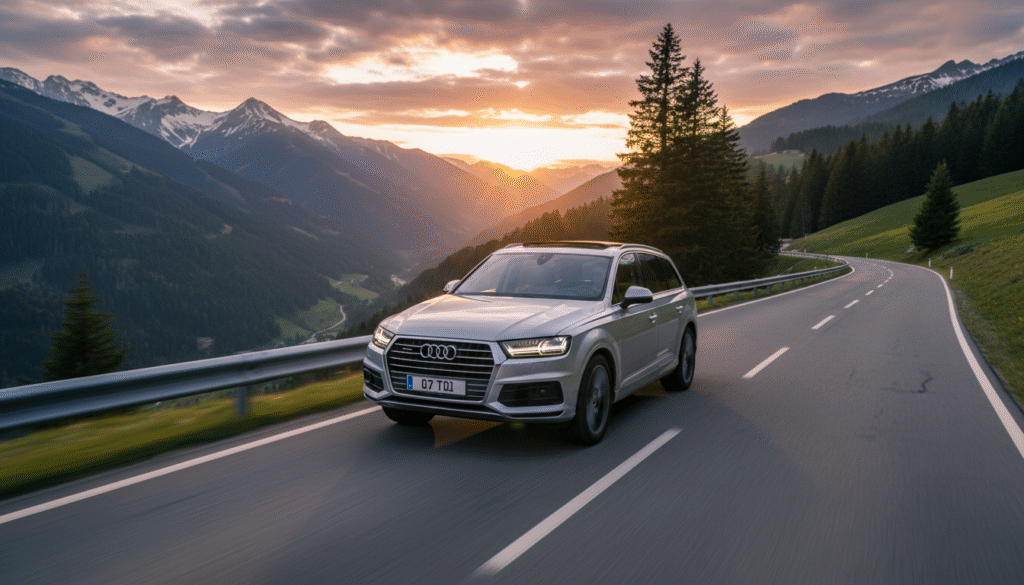 Audi Q7 45 TDI quattro : une ultime valse avec le SUV de luxe par excellence 1 découvrez l'audi q7 45 tdi quattro, un suv de luxe alliant puissance, élégance et technologie avancée pour une expérience de conduite inégalée.