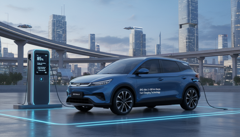 BYD Atto 3 : la nouvelle génération chinoise offre 630 km d'autonomie et une recharge ultra-rapide à seulement 15 000 euros 1 découvrez la byd atto 3, la nouvelle génération chinoise de véhicules électriques offrant une autonomie impressionnante de 630 km et une recharge ultra-rapide, disponible à partir de seulement 15 000 euros.