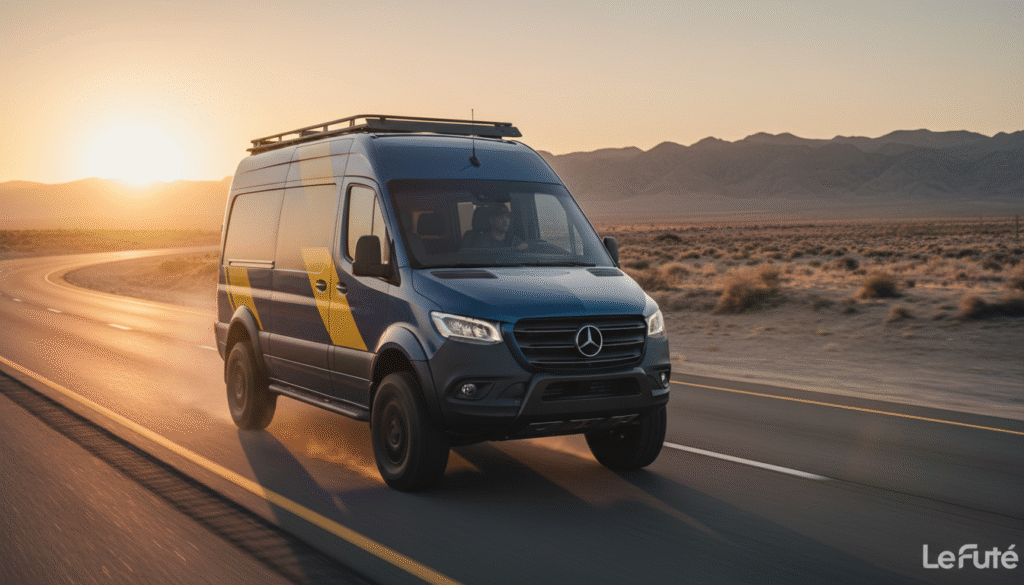 Ce camping-car 4x4 équipé d’un moteur diesel Mercedes de 208 ch allie performance et efficacité, mais son prix rivalise avec celui d’un appartement 1 découvrez ce camping-car 4x4 équipé d'un moteur diesel mercedes de 208 ch, alliant performance et efficacité, avec un prix comparable à celui d'un appartement.